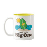 First Birthday Party Surf Baby Mug Keepsake