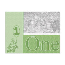 First Birthday postcards