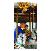 First Carousel Ride Photo Card Template