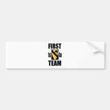 FIRST CAV BUMPER STICKER