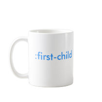 :first-child (It's a boy!) Coffee Mug