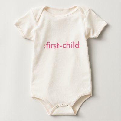:first-child organic onesie! shirt by acidargyle