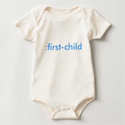 :first-child organic rompers