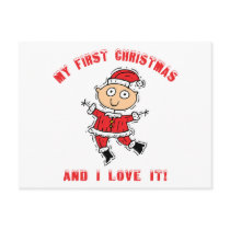 First Christmas Baby Gift Postcards