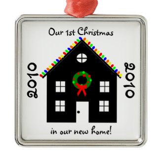 First Christmas In New Home Christmas Ornaments