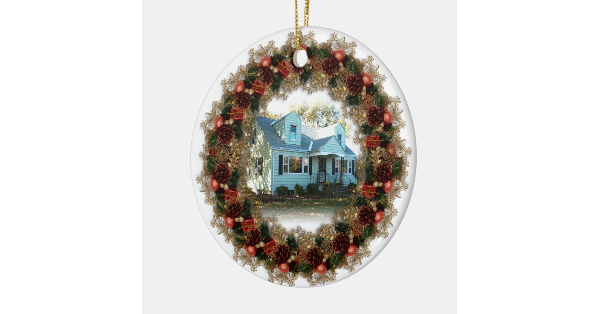 first christmas in new home ornament zazzle first christmas in new home ornament zazzle
