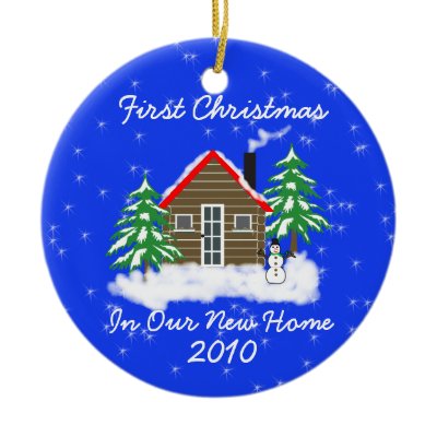 First Christmas New Home Christmas Tree Ornaments