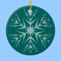 "First Christmas" - Snowflake [b] ornaments