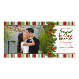 First Christmas Together Holiday Photo Card