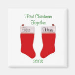 First Christmas Together Magnet