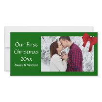 First Christmas Together photo cards