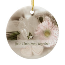 First Christmas together - Wedding ornaments