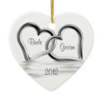 First Christmas Wedding Ornament