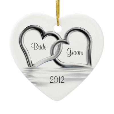 First Christmas Wedding Ornament