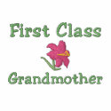 First Class Grandmother Embroidered Shirt embroidered shirts by mothersdaytshirts First Class Grandmother Embroidered Shirt embroidered shirts