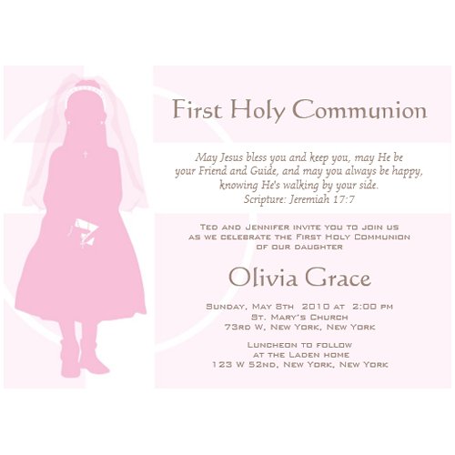 First Communion Invitations