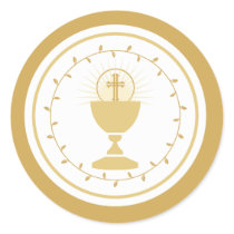 First Communion Envelope Seal or Favor Sticker