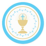 First Communion Envelope Seal or Favor Sticker