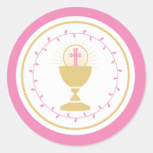 First Communion Envelope Seal or Favor Sticker