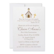 First Communion Personalized Invitation
