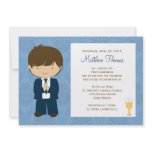 First Communion Invitation for Boy