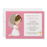 First Communion Invitation for Girl