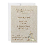 First Communion Lamb Invitation