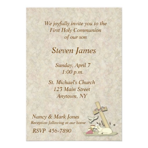 Lamb Invitations