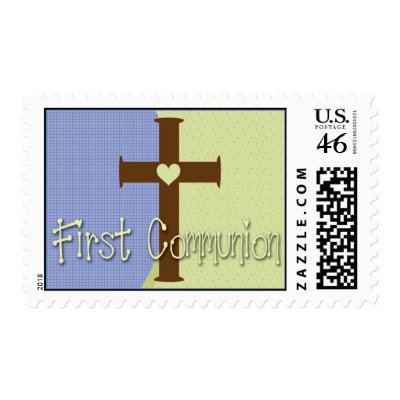 First Communion stamp