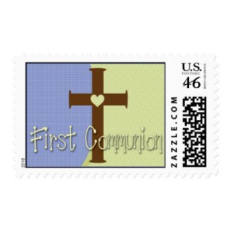 First Communion stamp