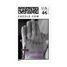First communion stamp