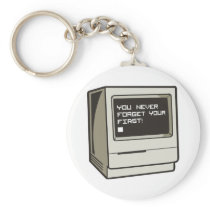 First Computer Retro Key Chain