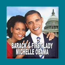 First Couple (white house) Magnet