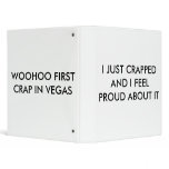 first crap in vegas vinyl binders