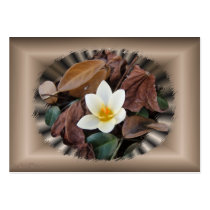First Crocus ~ ATC business cards