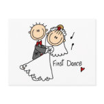 First Dance Wedding Tshirts and Gifts Postcard