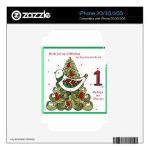 First Day of Christmas Skins For iPhone 3