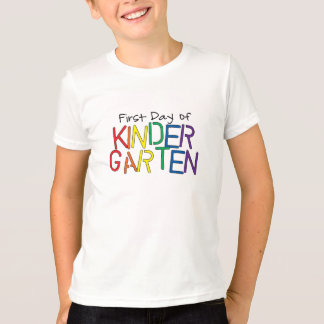 first day kindergarten shirt