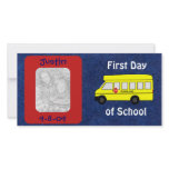 "First Day of School" Photo Card