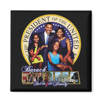 First Family Obama's magnets by SupportBarackObama First Family Obama's magnets