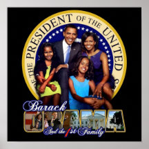 First Family Obama's Print