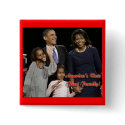 FIRST FAMILY SQUARE BUTTON by OWL1998 FIRST FAMILY SQUARE BUTTON