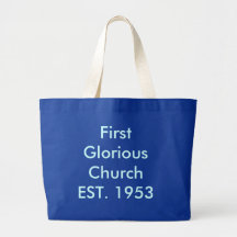 First Glorious Tote Canvas Bag