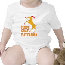 First Goat Battalion Bodysuits