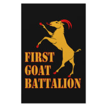 First Goat Battalion Personalized Stationery