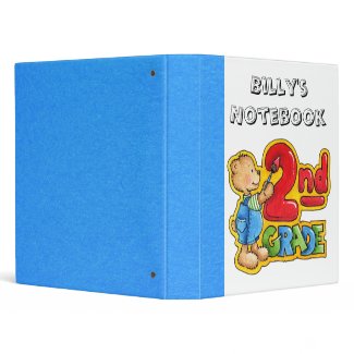 First Grade Notebook binder