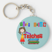 First Grade Teacher Gifts Key Chains