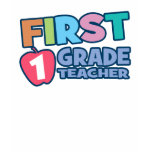 First Grade Teacher Ladies Long Sleeve T-Shirt