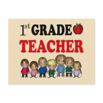 First Grade Teacher Postcards