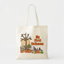 First Halloween Cute & Spooky Canvas Bags